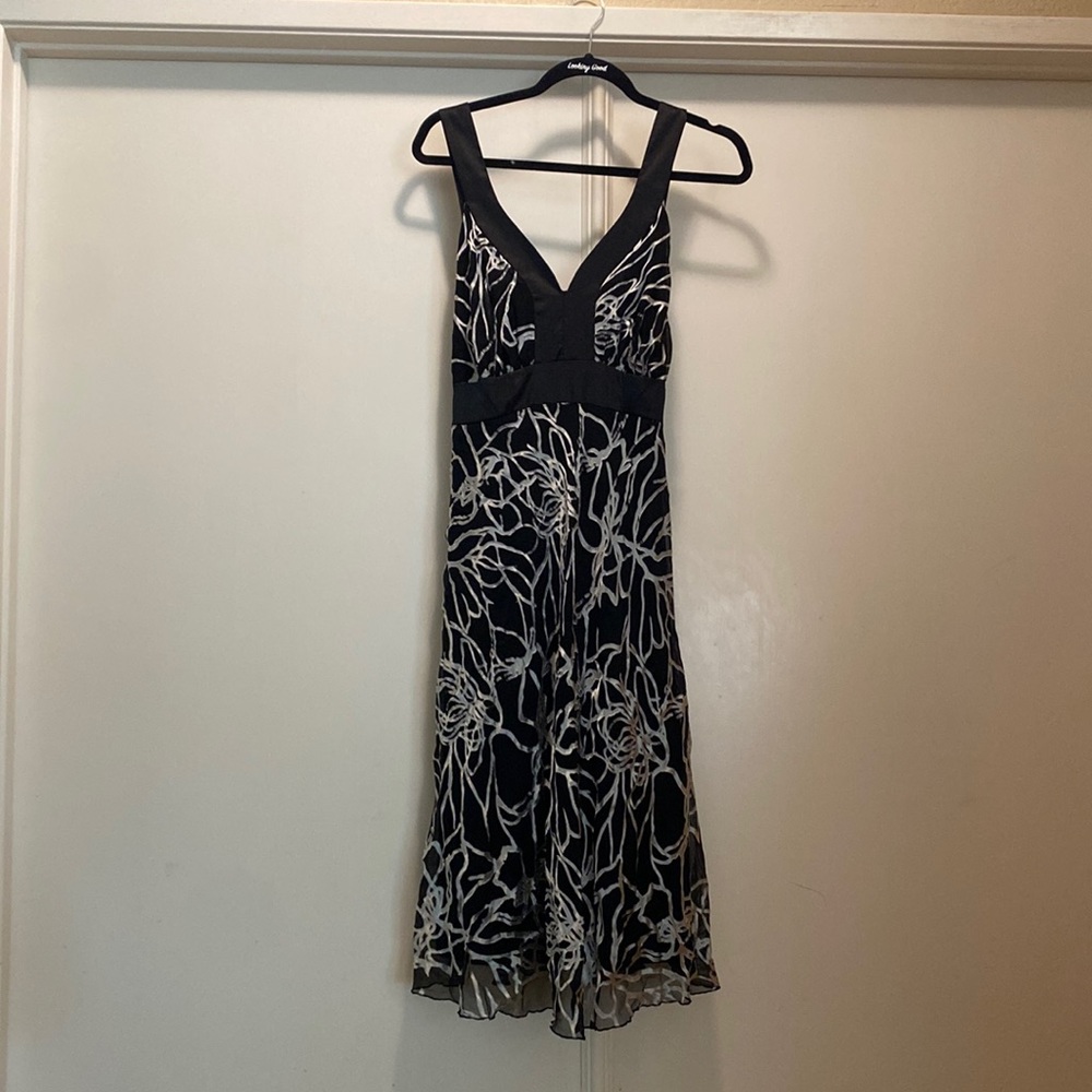 Women Black and White, Lane Bryant Midi Dress